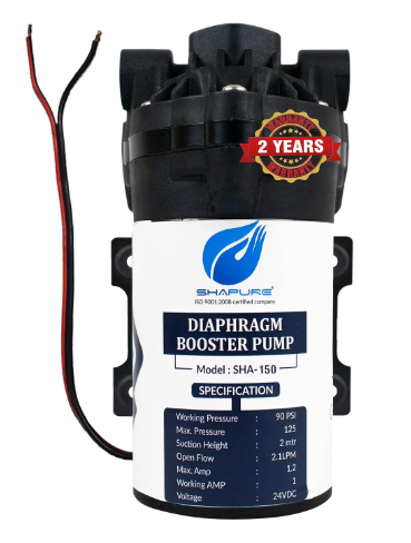Shapure RO Booster Pump 150 GPD