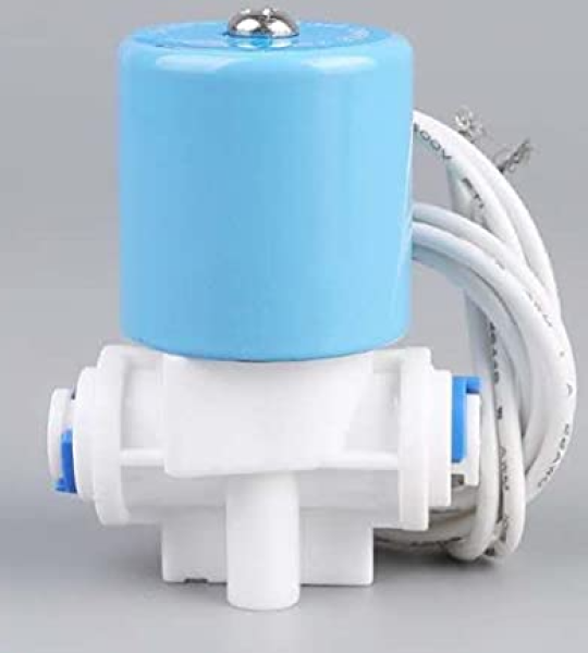 Original Hero Solenoid Valve 24v SV For All Ro Water Purifiers Hero Genuine Sv (Blue and white) 6 x 3.5 x 3.5 Centimeter