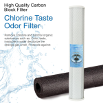 FILMAX® 20-Inch Jumbo Bag Filter with Housing & CTO for RO Water Purifiers – Ideal Replacement for Enhanced Water Filtra